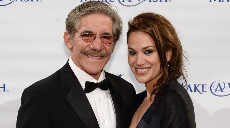 Geraldo Rivera and Erica Michelle Levy smiling