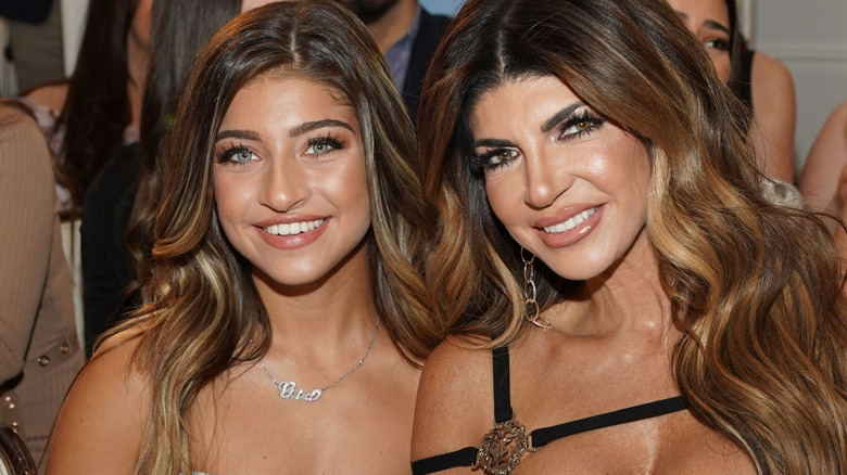 Gia Giudice and Teresa Giudice smiling