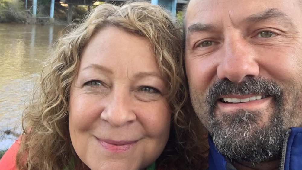 Dave Turin takes a selfie with his wife 