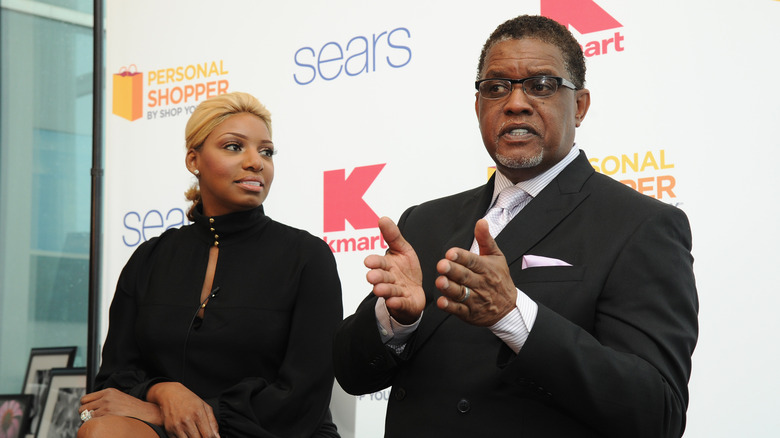 NeNe Leakes watching Gregg Leakes talk
