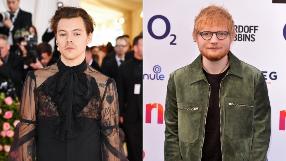 Harry Styles and Ed Sheeran