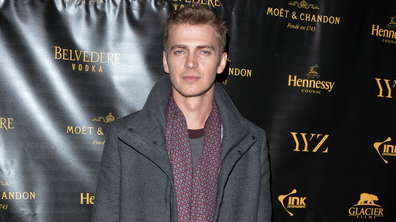 Hayden Christensen posing