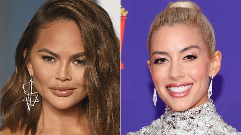 Chrissy Teigen and Heather Rae Young