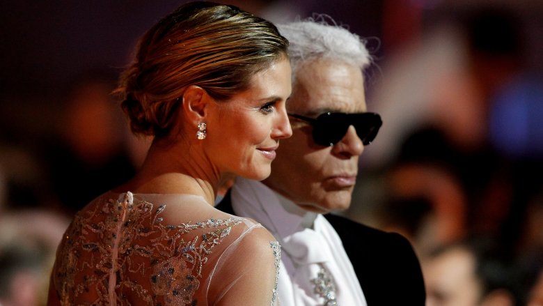Heidi Klum, Karl Lagerfeld