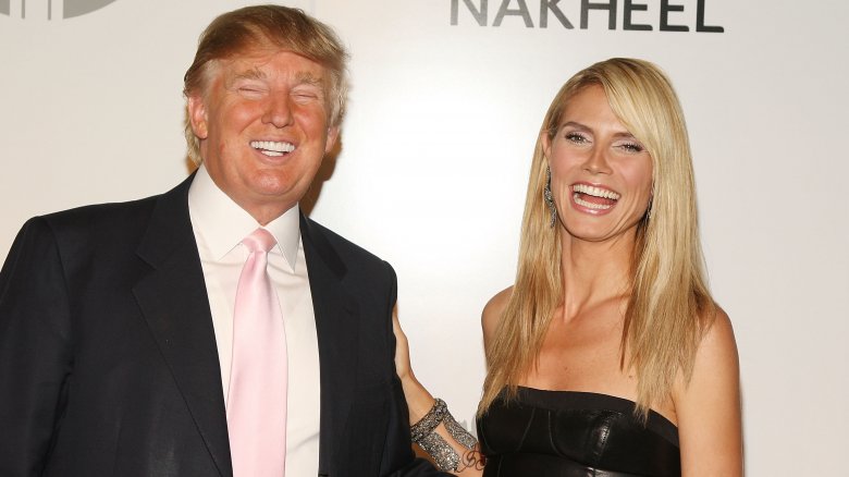 Donald Trump, Heidi Klum