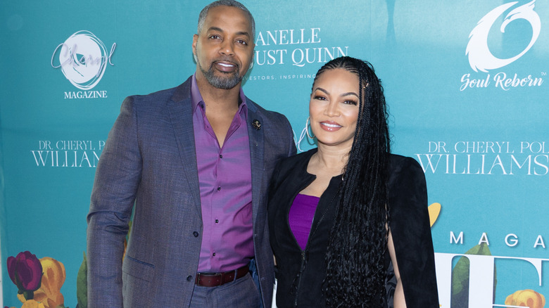 Mike Jackson and Egypt Sherrod at 2025 Women Of Influence Luncheon at The Statler Dallas