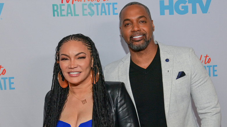 Egypt Sherrod and Mike Jackson at HGTV's "Married To Real Estate" Season 4 Watch Party
