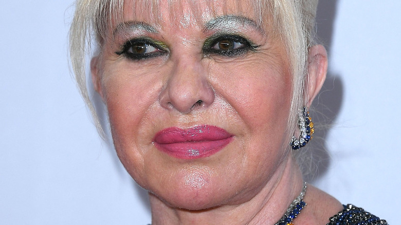 Ivana Trump, smirking