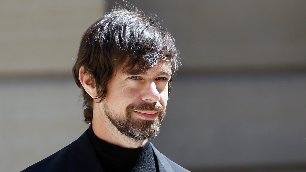 Jack Dorsey in black turtleneck