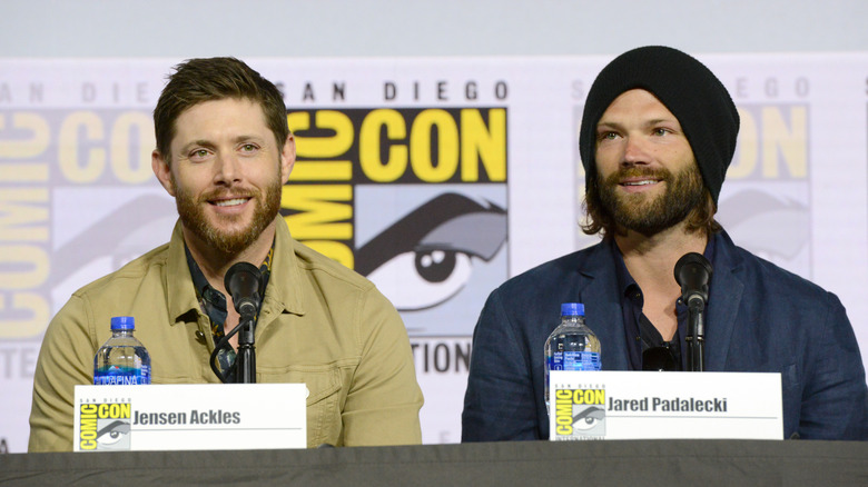 Jensen Ackles and Jared Padalecki at Comic Con