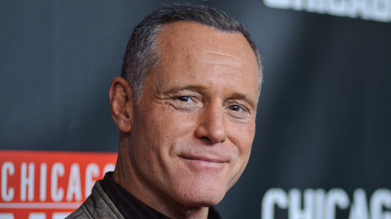 Jason Beghe slightly smiling