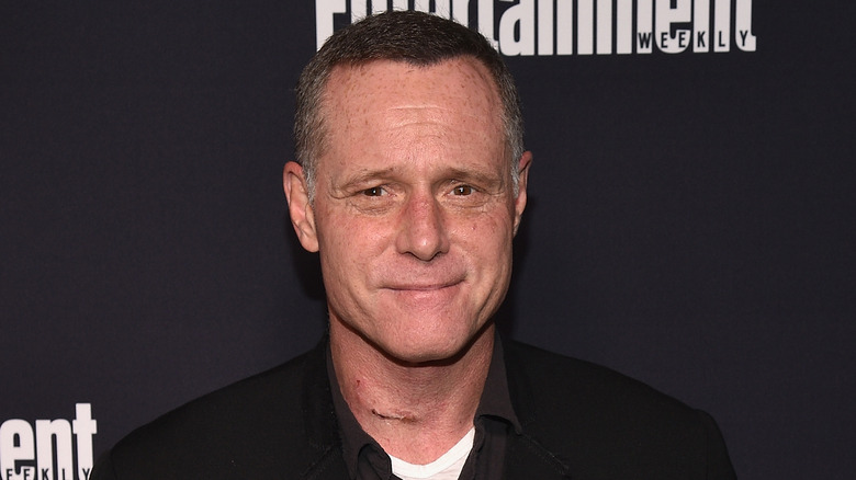 Jason Beghe in a black jacket
