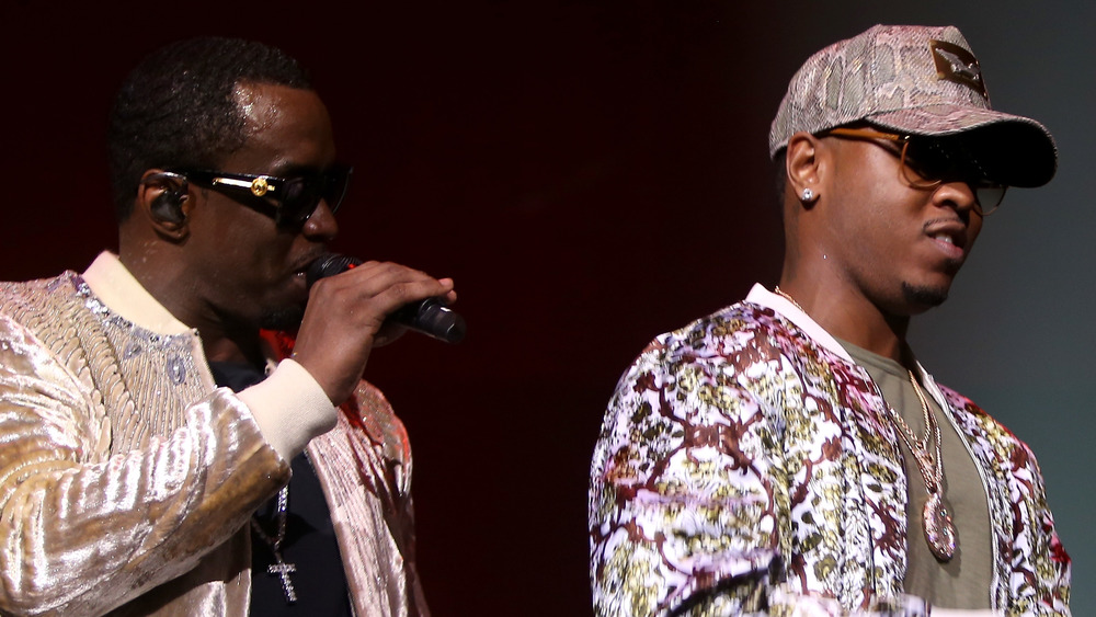 Diddy and Jeremih onstage 