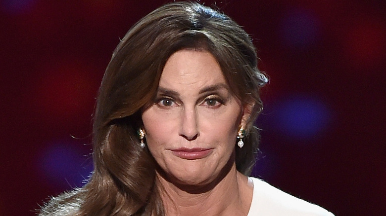 Caitlyn Jenner accepting Arthur Ashe award