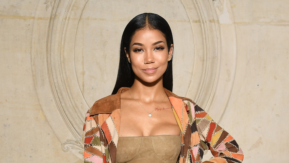 Jhene Aiko attending Christian Dior event