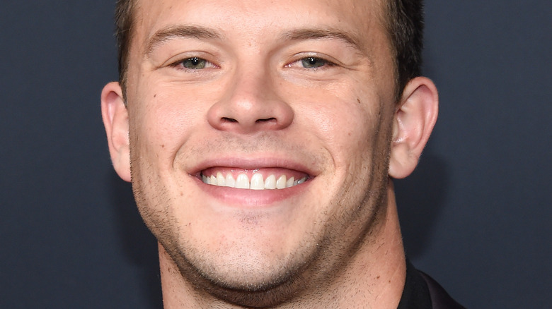 Jimmy Tatro with a big smile