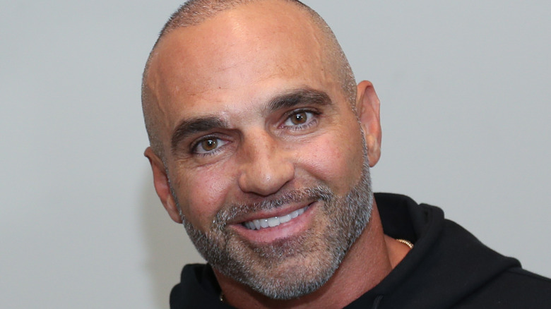 Joe Gorga black sweatshirt