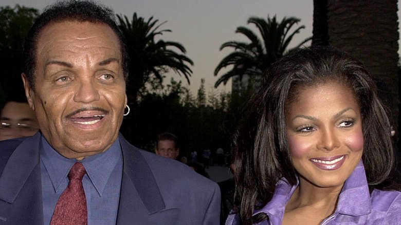 Joe Jackson and Janet Jackson