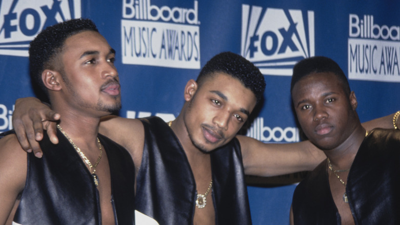 H-Town at awards ceremony