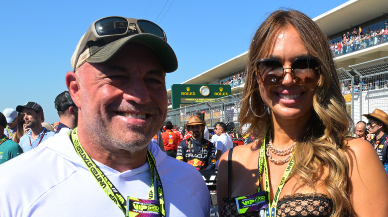 Joe Rogan and Jessica Ditzel