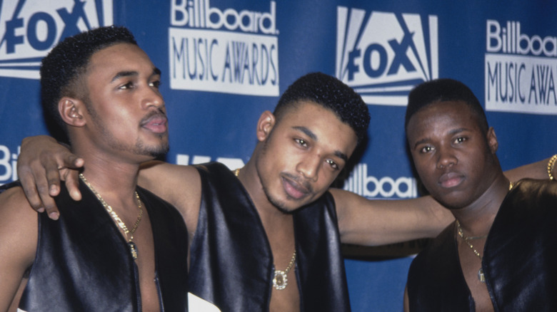 H-Town at awards ceremony