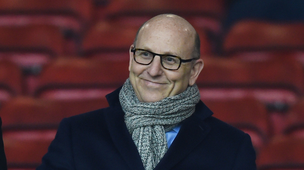 Joel Glazer at a stadium 