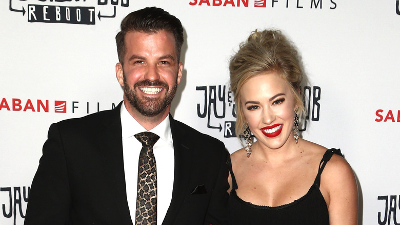 Johnny Bananas and Morgan Willett smiling
