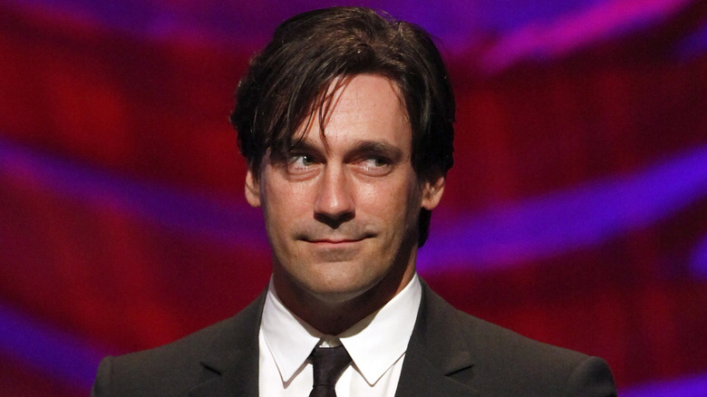 Jon Hamm with longer hair