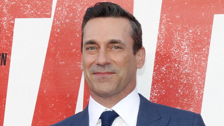 Jon Hamm smiling