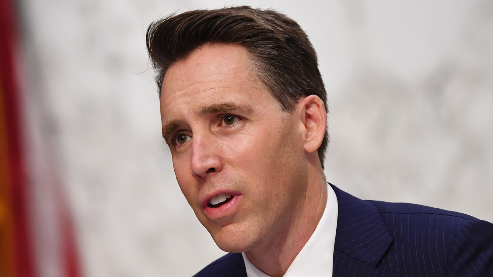 Josh Hawley speaking 