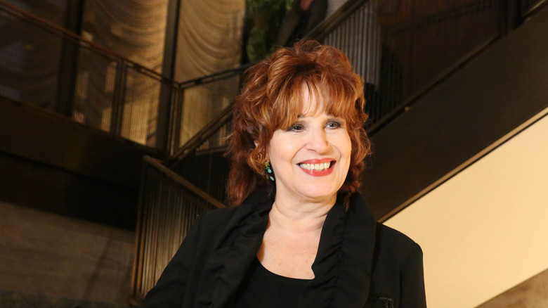Joy Behar smiling at media event
