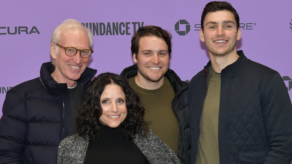 Brad Hall, Julia Louis-Dreyfus, Henry Hall, Charlie Hall