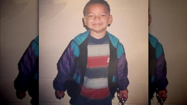 Kane Brown as a young child