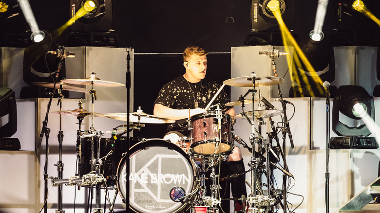 Kenny Dixon drumming