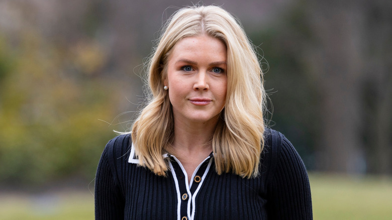 Karoline Leavitt at White House South Lawn