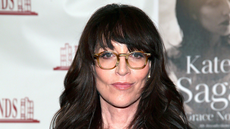 Katey Sagal looks at camera