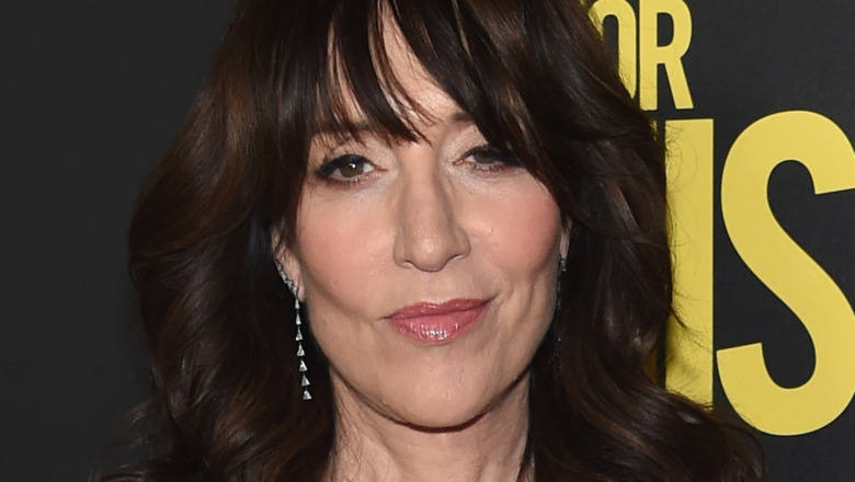 Katey Sagal smirking into the camera