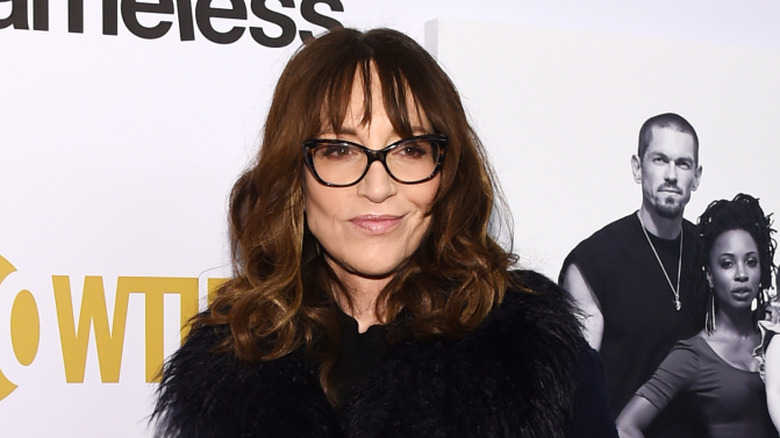 Katey Sagal looks at camera