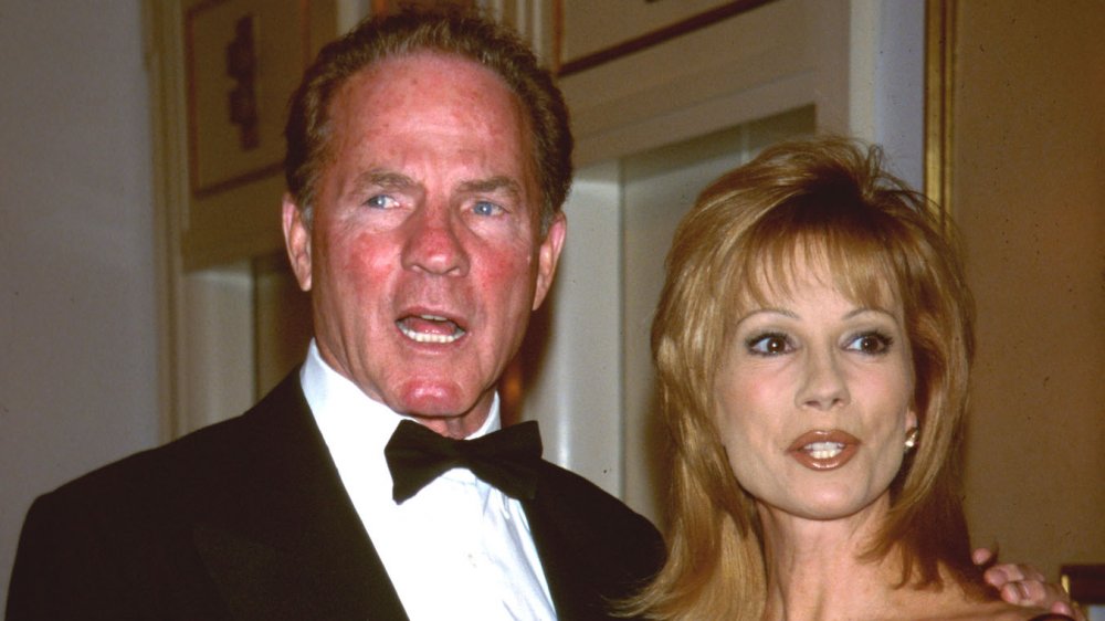 Frank Gifford and Kathie Lee Gifford at a formal event in NYC