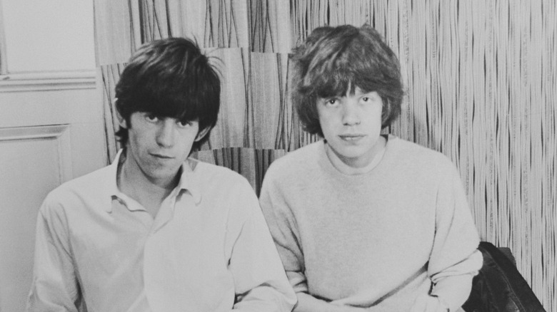 Mick Jagger and Keith Richards