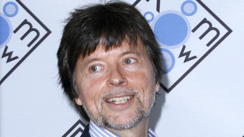 Ken Burns looking away