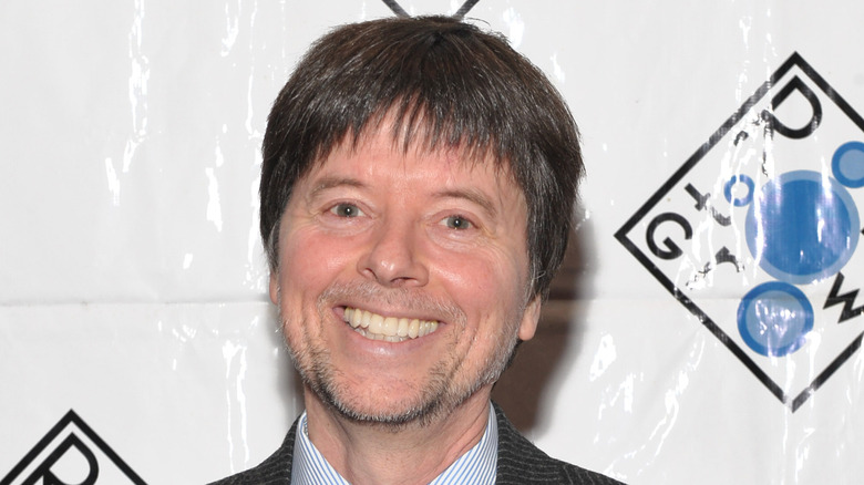 Ken Burns at a fundraiser