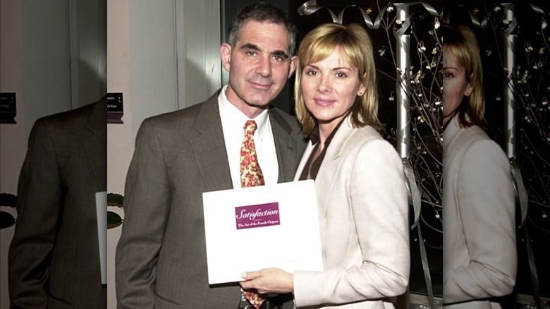Kim Cattrall with husband Mark Levinson