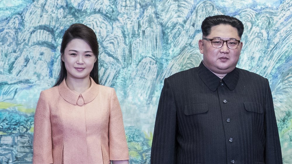 Kim Jong Un and Ri Sol Ju 