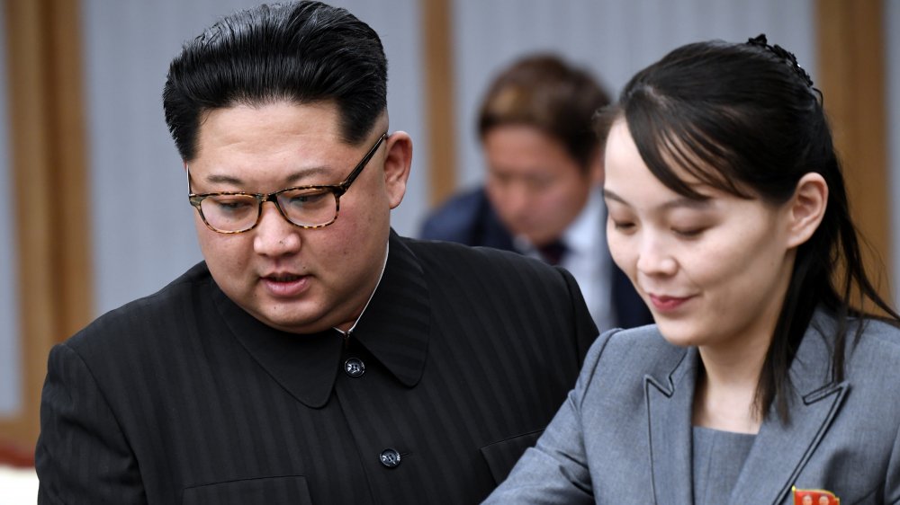 Kim Jong Un and Kim Yo-jong