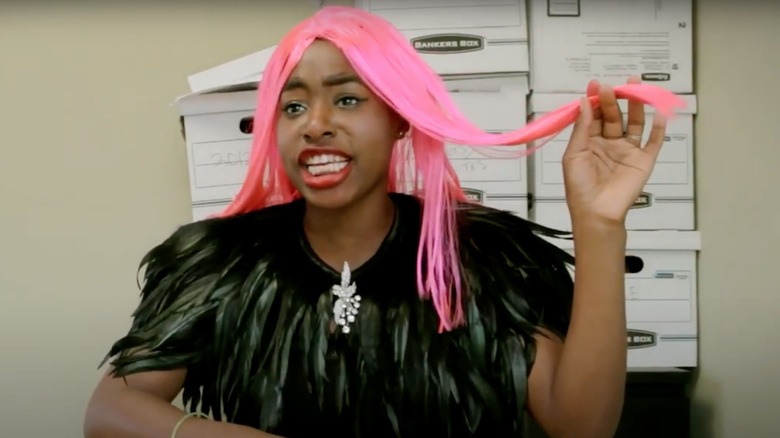 Kirby Howell-Baptiste in "True Detective" spoof