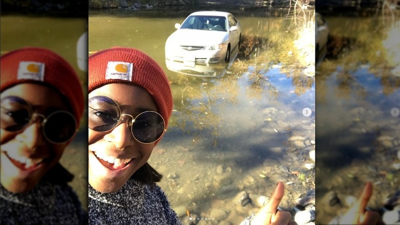 Kirby Howell-Baptiste on road trip