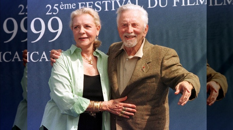 Lauren Bacall, Kirk Douglas