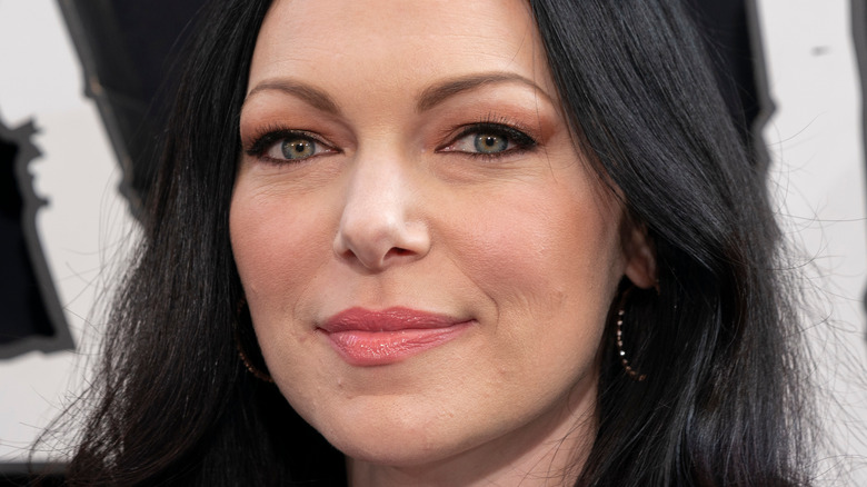 Actor Laura Prepon, smiling