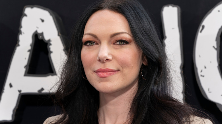 Actor Laura Prepon, smiling